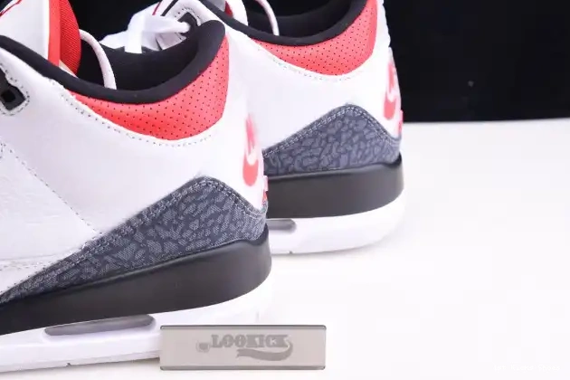 1st Kicks Shoes 3 RETRO CZ6431-100 AIR JORDAN FIRE 